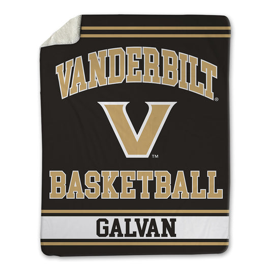 Vanderbilt - NCAA Women's Basketball : Aubrey Galvan - Blanket-0