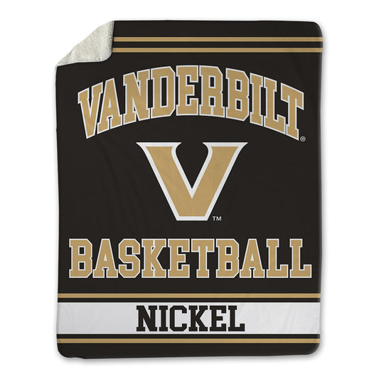 Vanderbilt - NCAA Men's Basketball : Tyler Nickel - Blanket-0
