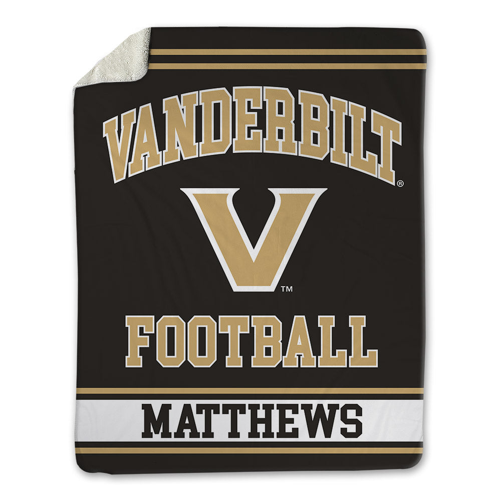 Vanderbilt - NCAA Football : Jordan Matthews - Blanket-0