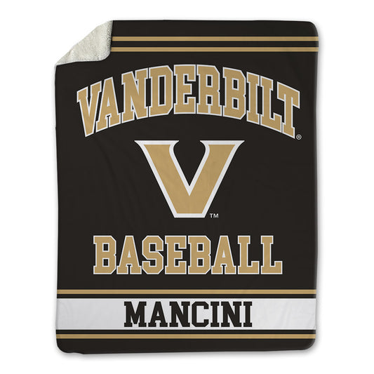 Vanderbilt - NCAA Baseball : Mike Mancini - Blanket-0