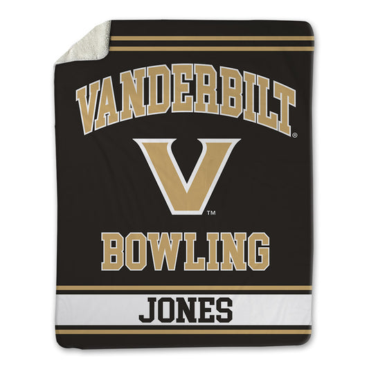 Vanderbilt - NCAA Women's Bowling : Macy Jones - Blanket-0