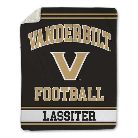 Vanderbilt - NCAA Football : Jamezell Lassiter - Blanket-0
