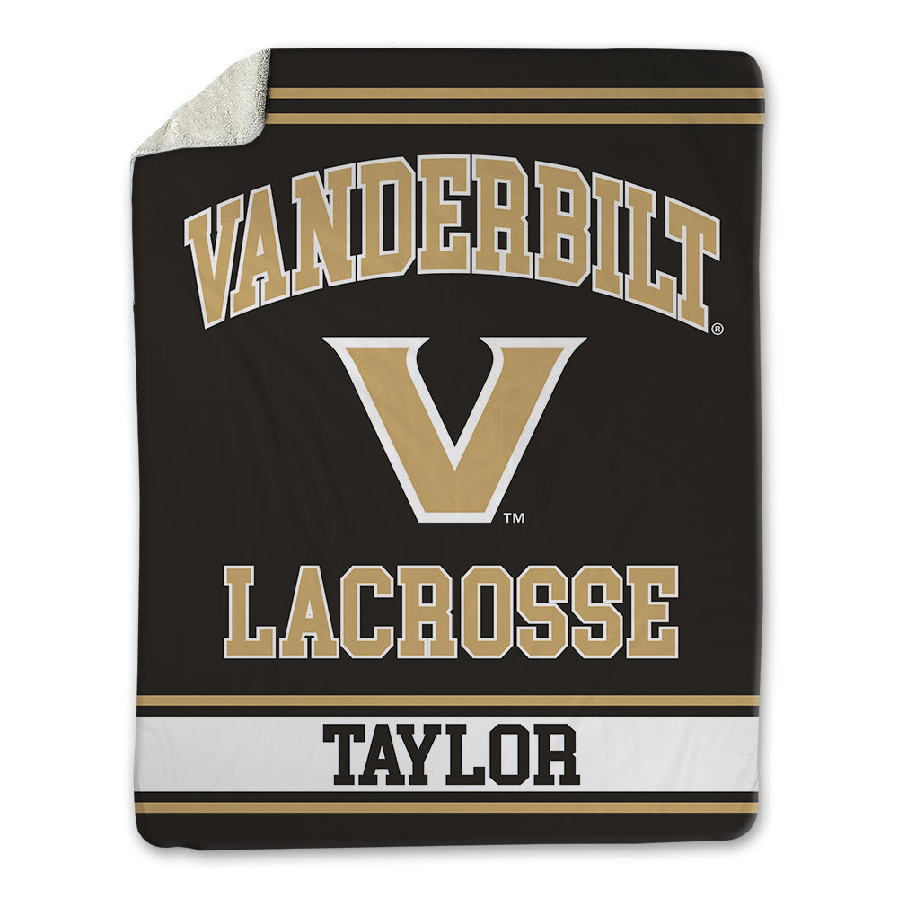 Vanderbilt - NCAA Women's Lacrosse : Francie Taylor - Blanket-0