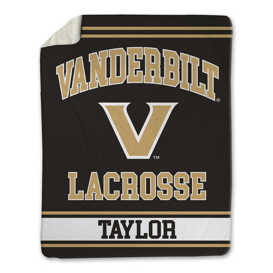 Vanderbilt - NCAA Women's Lacrosse : Francie Taylor - Blanket-0