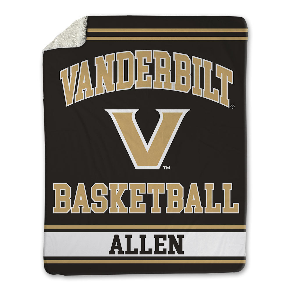 Vanderbilt - NCAA Men's Basketball : Baylor Allen - Blanket-0