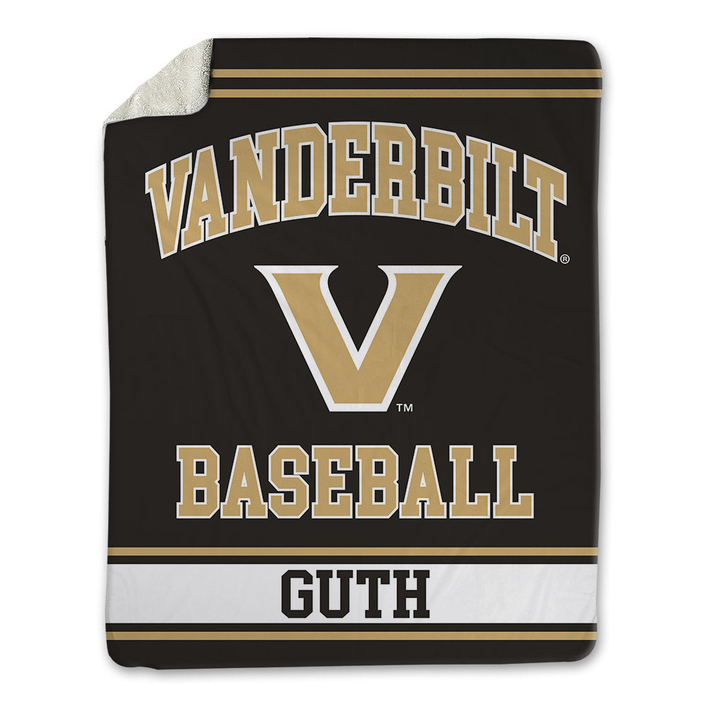 Vanderbilt - NCAA Baseball : Luke Guth - Blanket-0