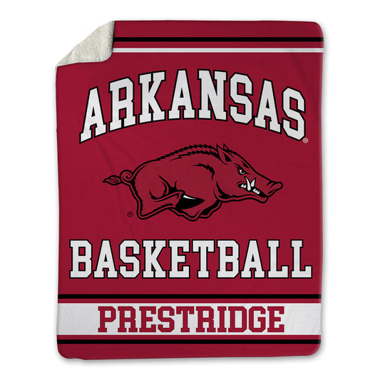 Arkansas - NCAA Women's Basketball : Kyiah Prestridge - Blanket-0