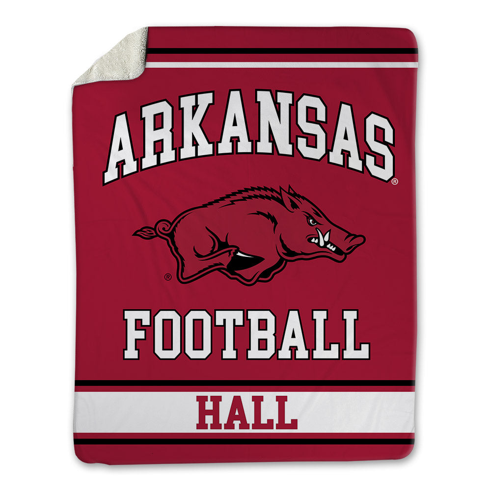 Arkansas - NCAA Football : Jude Hall - Blanket-0
