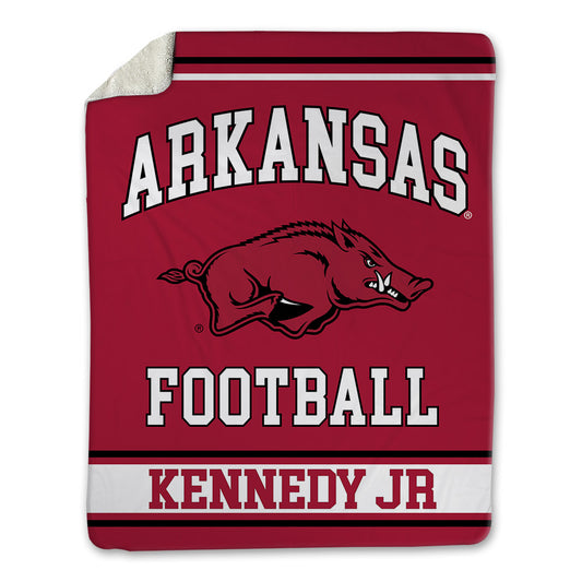 Arkansas - NCAA Football : Anthony Kennedy jr - Blanket-0