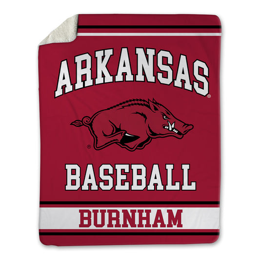Arkansas - NCAA Baseball : Ty Burnham - Blanket-0