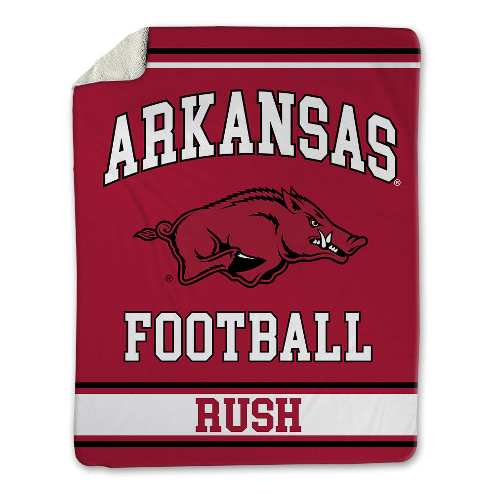 Arkansas - NCAA Football : Gavin Rush - Blanket-0