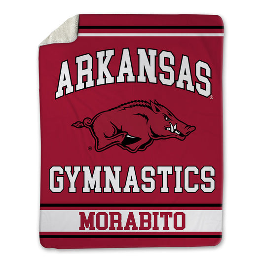 Arkansas - NCAA Women's Gymnastics : Nyla Morabito - Blanket-0