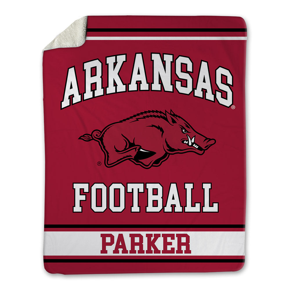 Arkansas - NCAA Football : Jasper Parker - Blanket-0