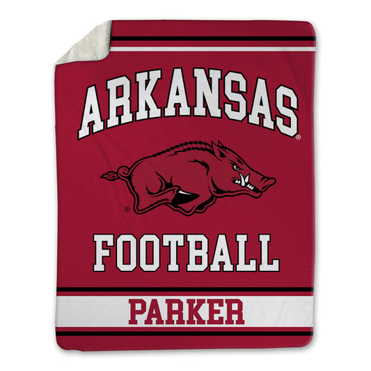 Arkansas - NCAA Football : Jasper Parker - Blanket-0