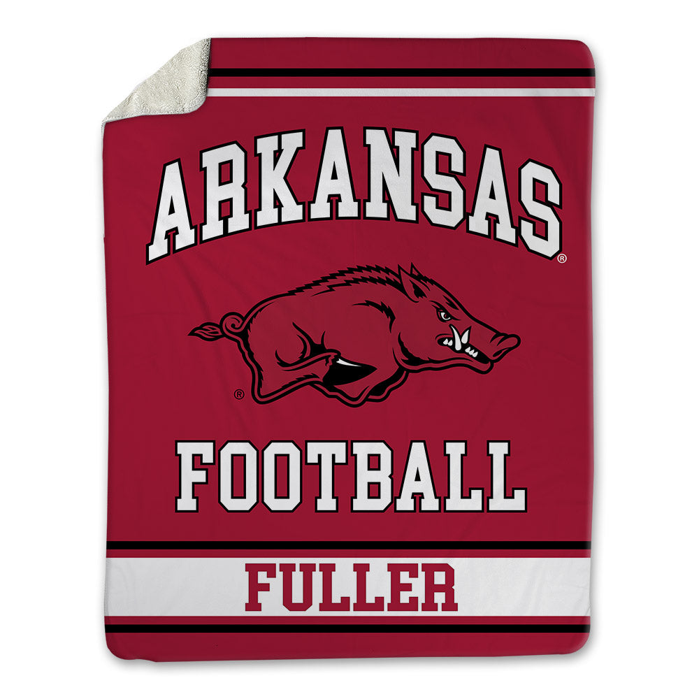 Arkansas - NCAA Football : Braeden Fuller - Blanket-0