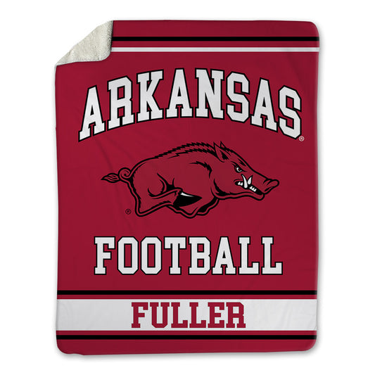 Arkansas - NCAA Football : Braeden Fuller - Blanket-0