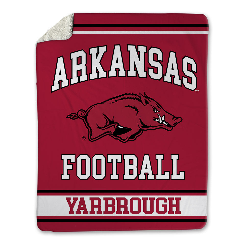 Arkansas - NCAA Football : Colton Yarbrough - Blanket-0