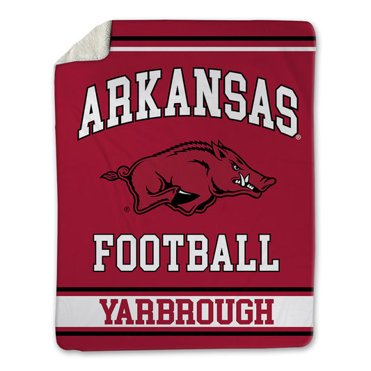 Arkansas - NCAA Football : Colton Yarbrough - Blanket-0