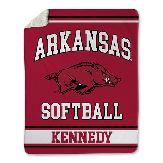 Arkansas - NCAA Softball : Dakota Kennedy - Blanket-0