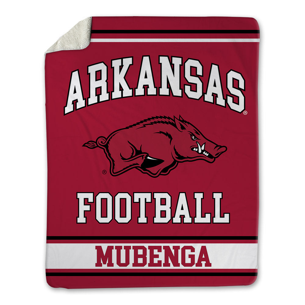 Arkansas - NCAA Football : Ben Mubenga - Blanket-0