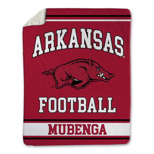 Arkansas - NCAA Football : Ben Mubenga - Blanket-0