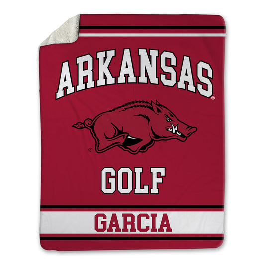 Arkansas - NCAA Men's Golf : Pablo Garcia - Blanket-0