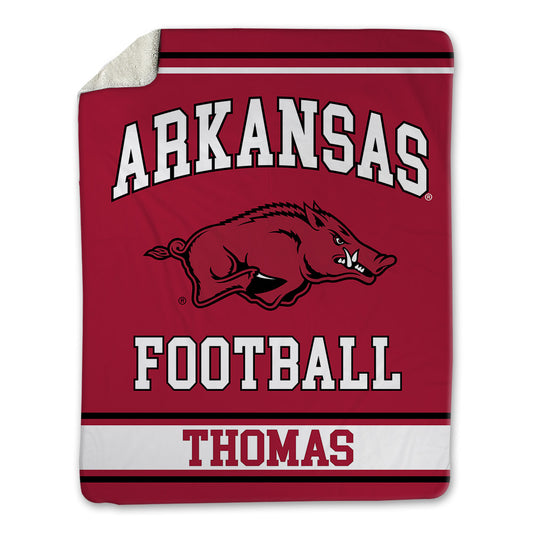 Arkansas - NCAA Football : Dai'Shaun Thomas - Blanket-0