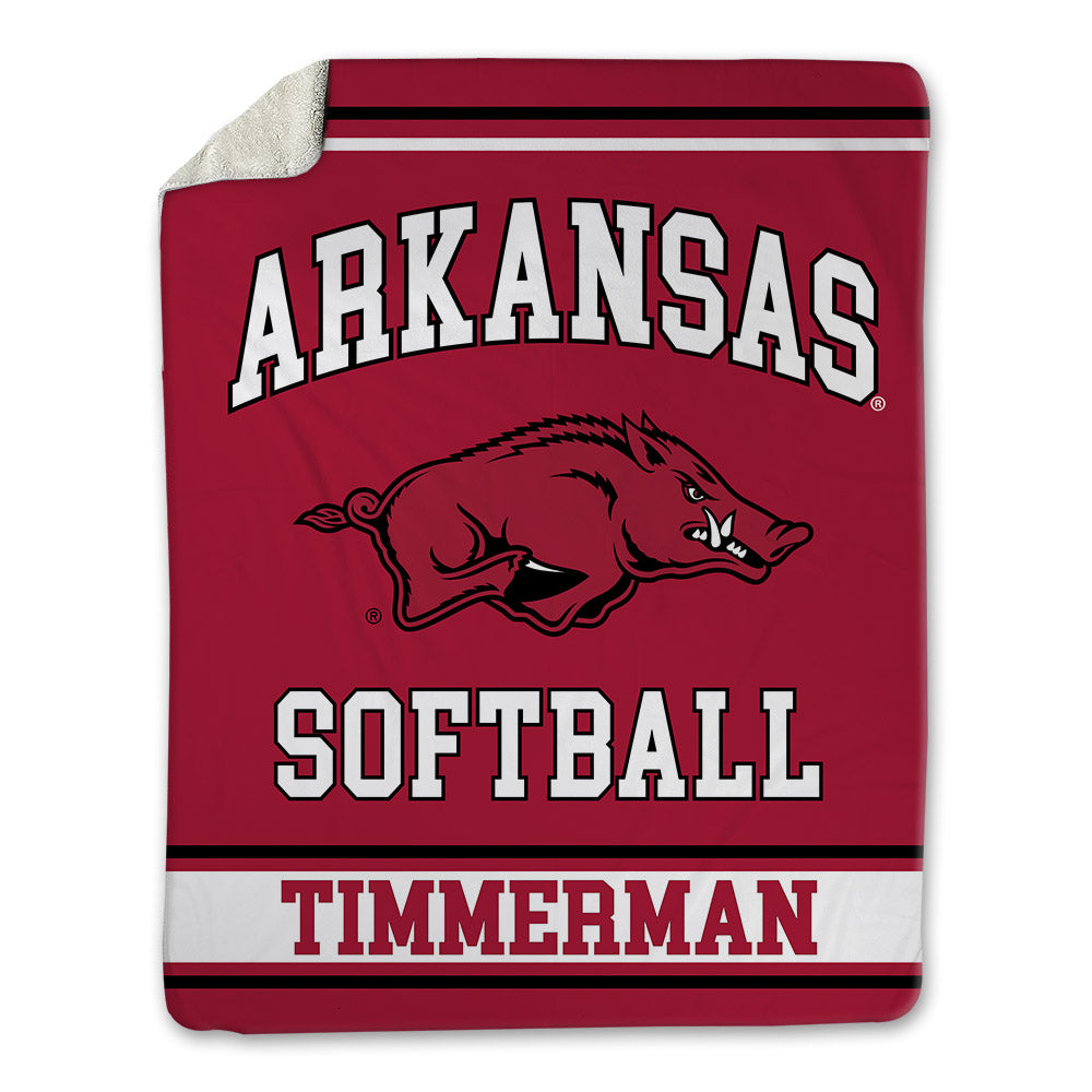 Arkansas - NCAA Softball : Saylor Timmerman - Blanket-0
