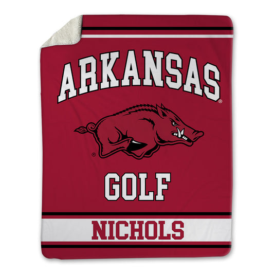 Arkansas - NCAA Women's Golf : Anna Kate Nichols - Blanket-0