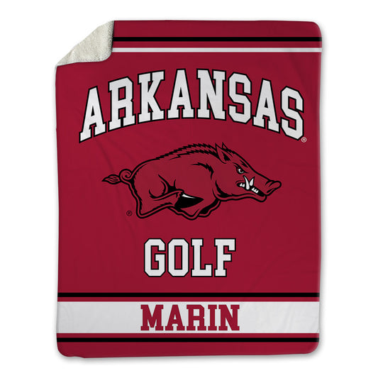 Arkansas - NCAA Women's Golf : Maria Jose Marin - Blanket-0