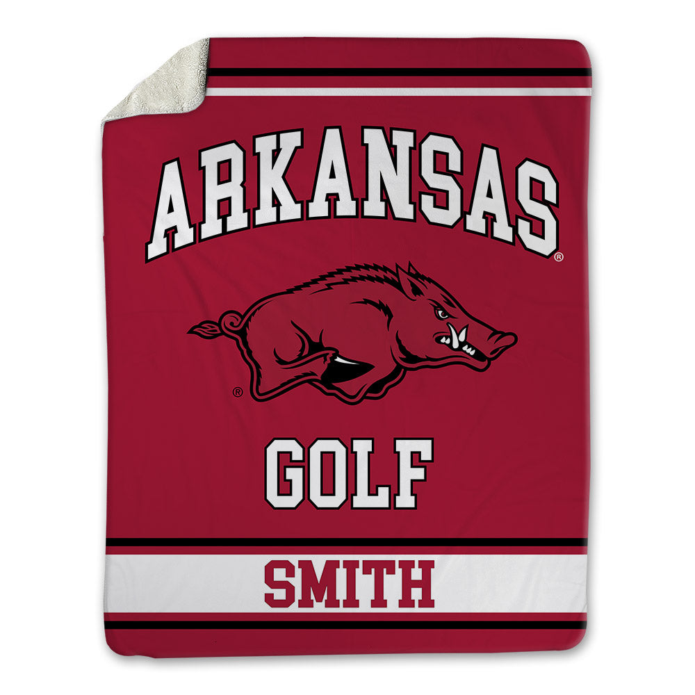 Arkansas - NCAA Men's Golf : Cam Smith - Blanket-0