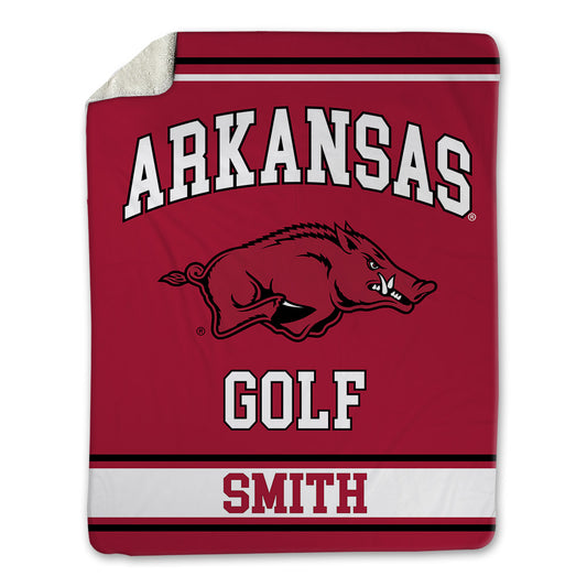 Arkansas - NCAA Men's Golf : Cam Smith - Blanket-0