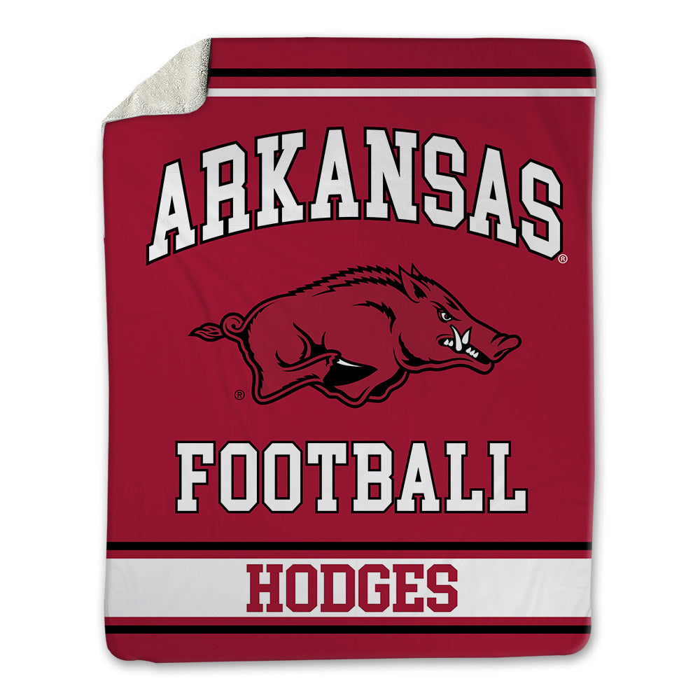 Arkansas - NCAA Football : Tj HODGES - Blanket-0