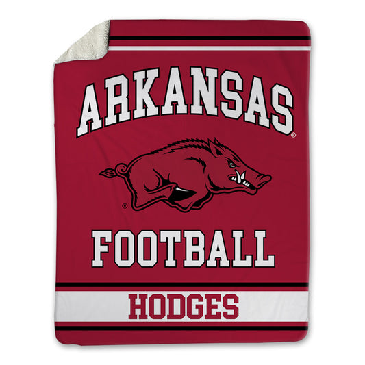 Arkansas - NCAA Football : Tj HODGES - Blanket-0