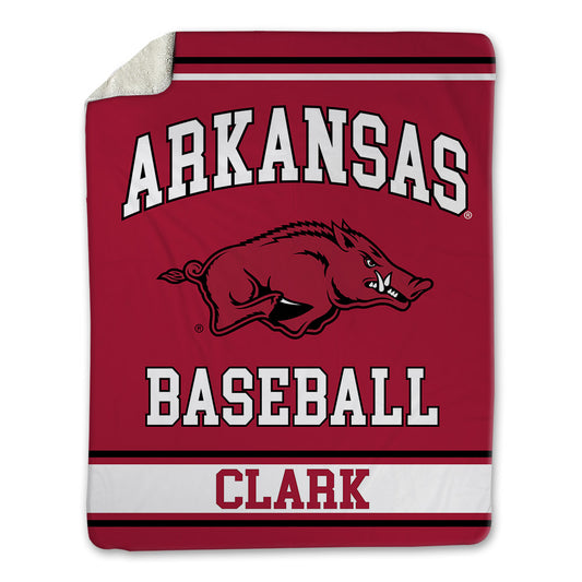Arkansas - NCAA Baseball : Brenton Clark - Blanket-0
