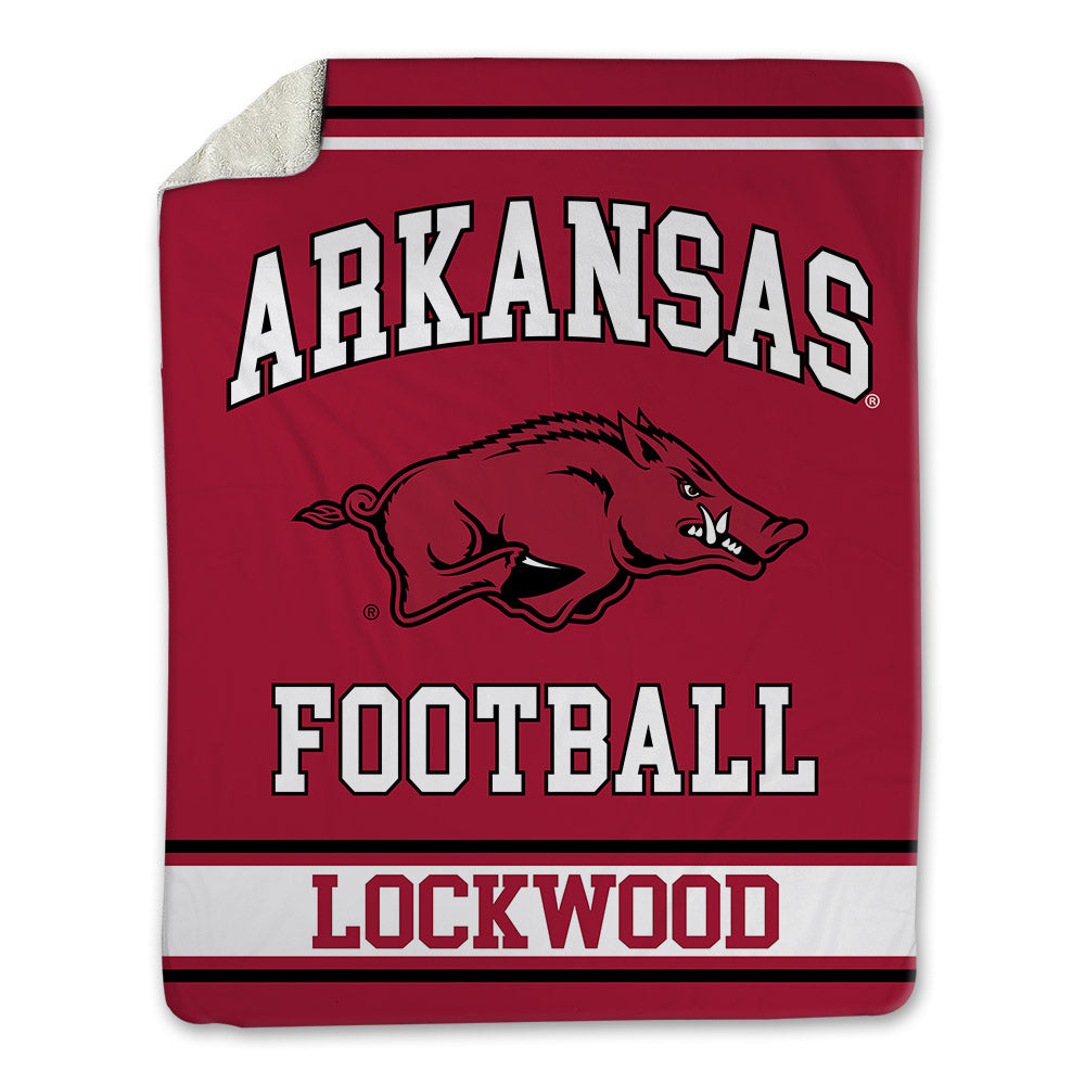 Arkansas - NCAA Football : Ty Lockwood - Blanket-0