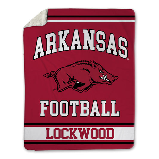Arkansas - NCAA Football : Ty Lockwood - Blanket-0