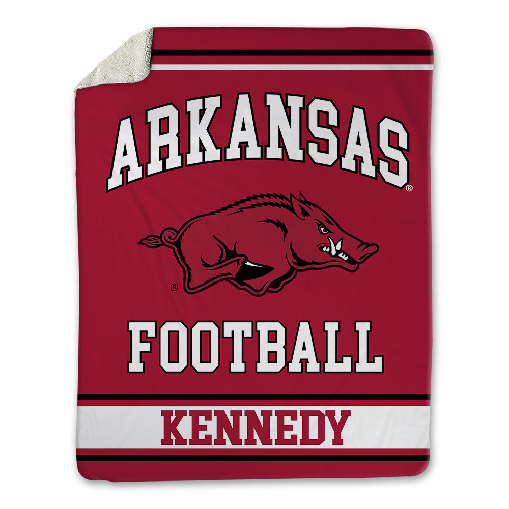 Arkansas - NCAA Football : Anthony Kennedy - Blanket-0