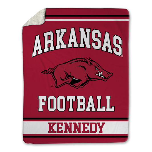 Arkansas - NCAA Football : Anthony Kennedy - Blanket-0