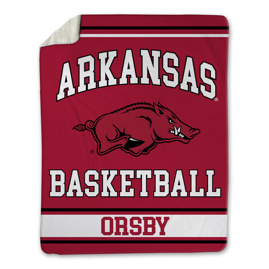 Arkansas - NCAA Women's Basketball : Allanah Orsby - Blanket-0