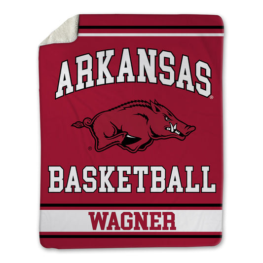 Arkansas - NCAA Men's Basketball : Dajuan Wagner - Blanket-0