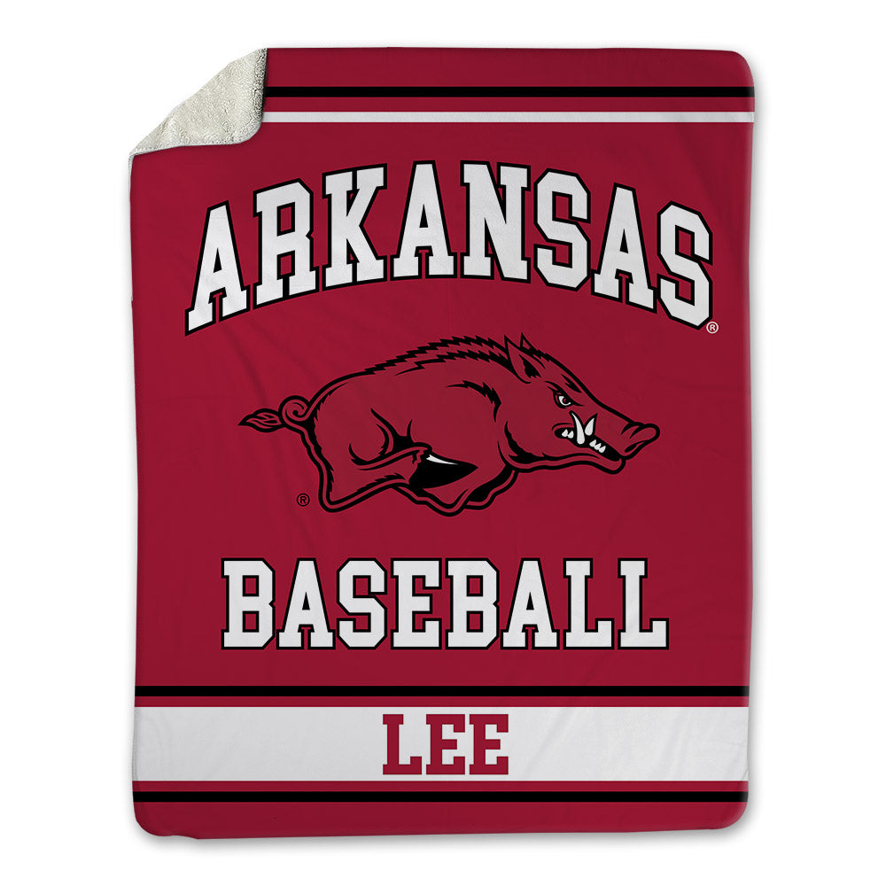 Arkansas - NCAA Baseball : Peyton Lee - Blanket-0