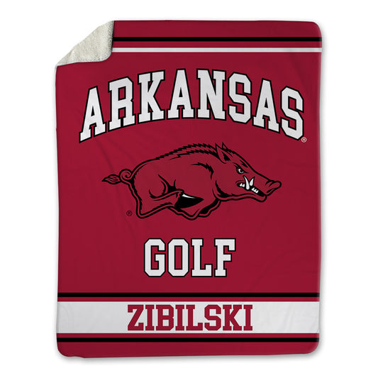 Arkansas - NCAA Women's Golf : Reagan Zibilski - Blanket-0
