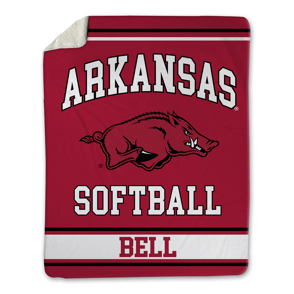 Arkansas - NCAA Softball : Tianna Bell - Blanket-0