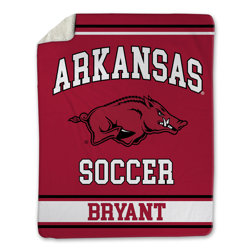 Arkansas - NCAA Women's Soccer : Jordan Bryant - Blanket-0
