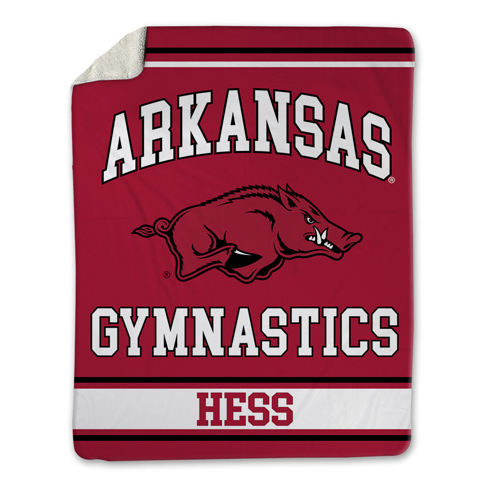 Arkansas - NCAA Women's Gymnastics : Tori Hess - Blanket-0