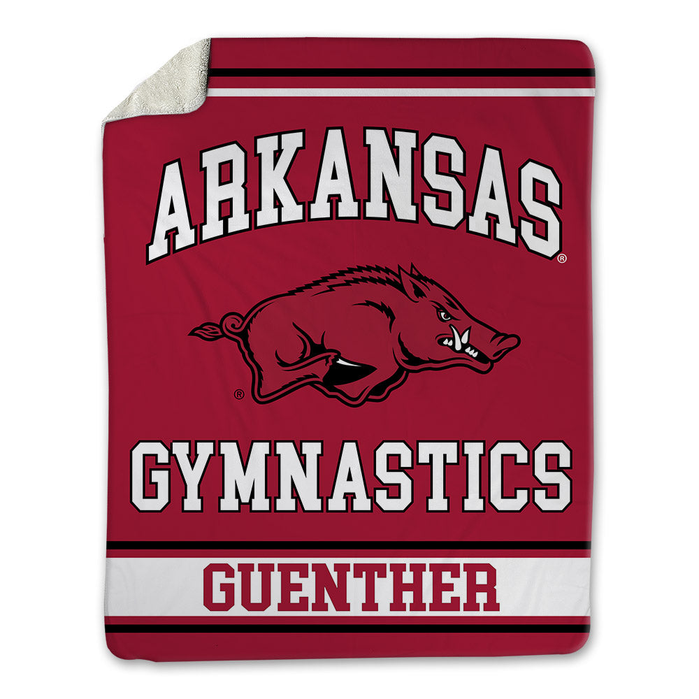 Arkansas - NCAA Women's Gymnastics : Giselle Guenther - Blanket-0