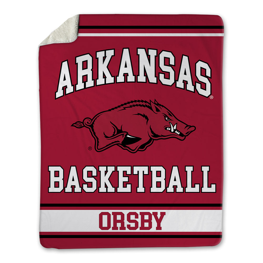 Arkansas - NCAA Women's Basketball : Allannah Orsby - Blanket-0