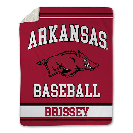 Arkansas - NCAA Baseball : Mark Brissey - Blanket-0