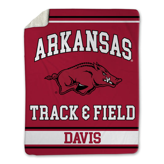 Arkansas - NCAA Women's Track & Field : Kayla Davis - Blanket-0